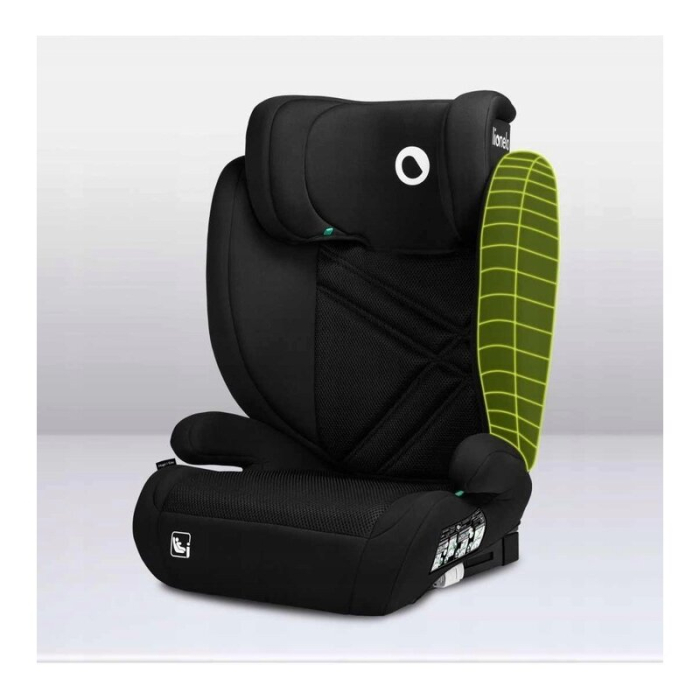 Scaun auto, Lionelo, Hugo i-Size, Universal, Orientare in directia sensului de mers, Reglabil, Conform standardului de [22]