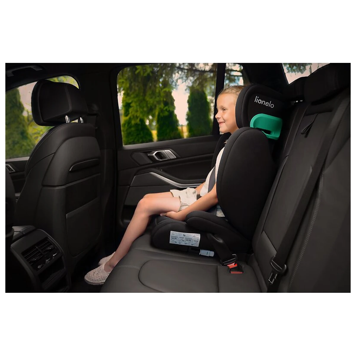 Scaun auto, Lionelo, Hugo i-Size, Universal, Orientare in directia sensului de mers, Reglabil, Conform standardului de [20]