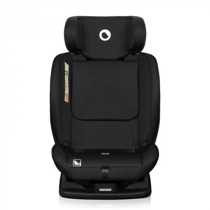Scaun auto, Lionelo, i-Size Izzy, 0-36 Kg, 40-150 cm, Instalare cu centurile masinii, Protectie laterala, Negru [6]