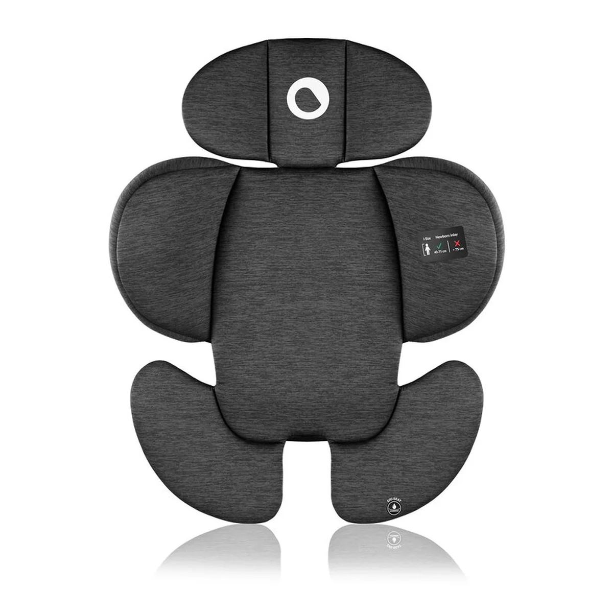 Scaun auto, Lionelo, i-Size Navy, 0-36 Kg, 40-150 cm, Cu isofix si picior de fixare, Protectie laterala, Rotire 360 grade, Negru/Roz [25]