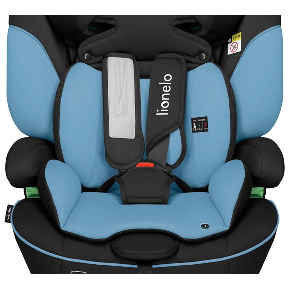 Scaun auto, Lionelo, Levi i-Size, Universal, Instalare FWF, Cu tetiera reglabila in 10 pozitii, Cu spatar detasabil, [10]