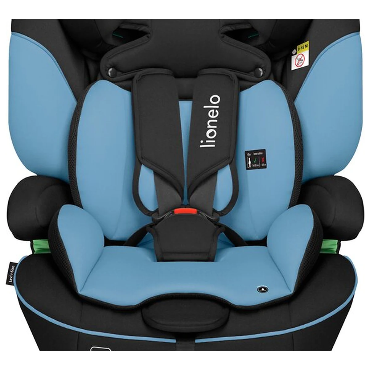Scaun auto, Lionelo, Levi i-Size, Universal, Instalare FWF, Cu tetiera reglabila in 10 pozitii, Cu spatar detasabil, [9]
