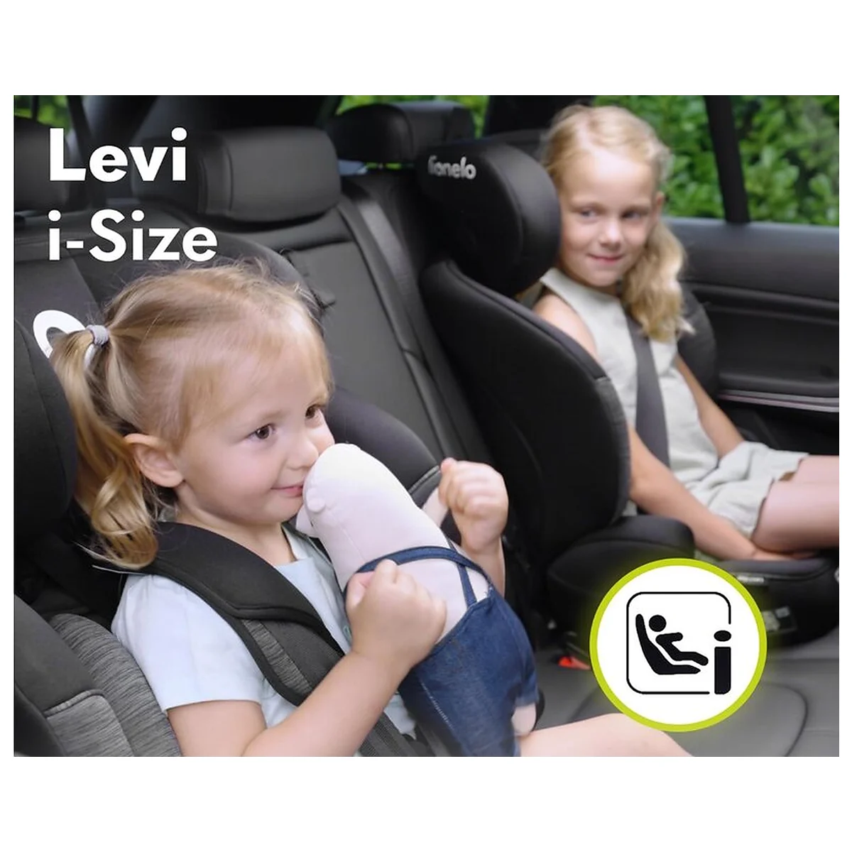 Scaun auto, Lionelo, Levi One i-Size, Universal, Instalare FWF, Cu tetiera reglabila in 10 pozitii, Cu spatar [12]