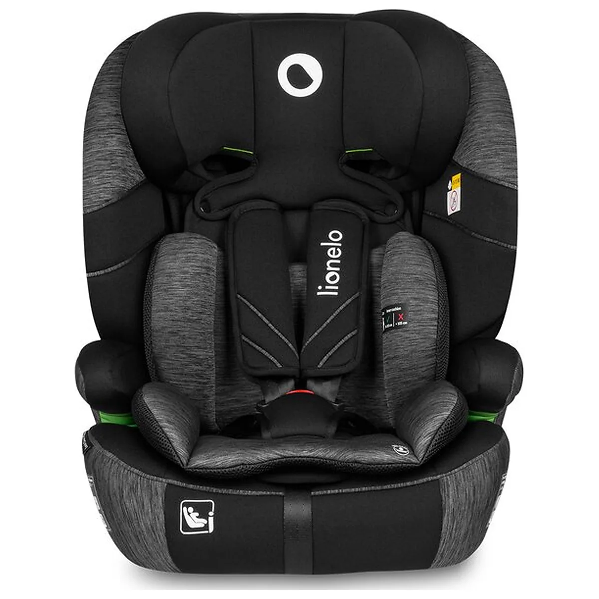 Scaun auto, Lionelo, Levi One i-Size, Universal, Instalare FWF, Cu tetiera reglabila in 10 pozitii, Cu spatar [6]