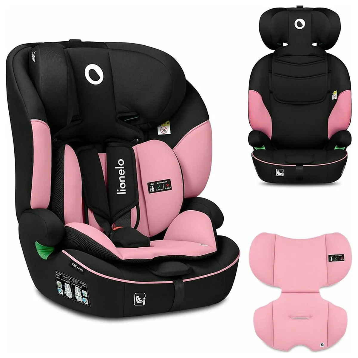 Scaun auto, Lionelo, Levi One i-Size, Universal, Instalare FWF, Cu tetiera reglabila in 10 pozitii, Cu spatar [3]