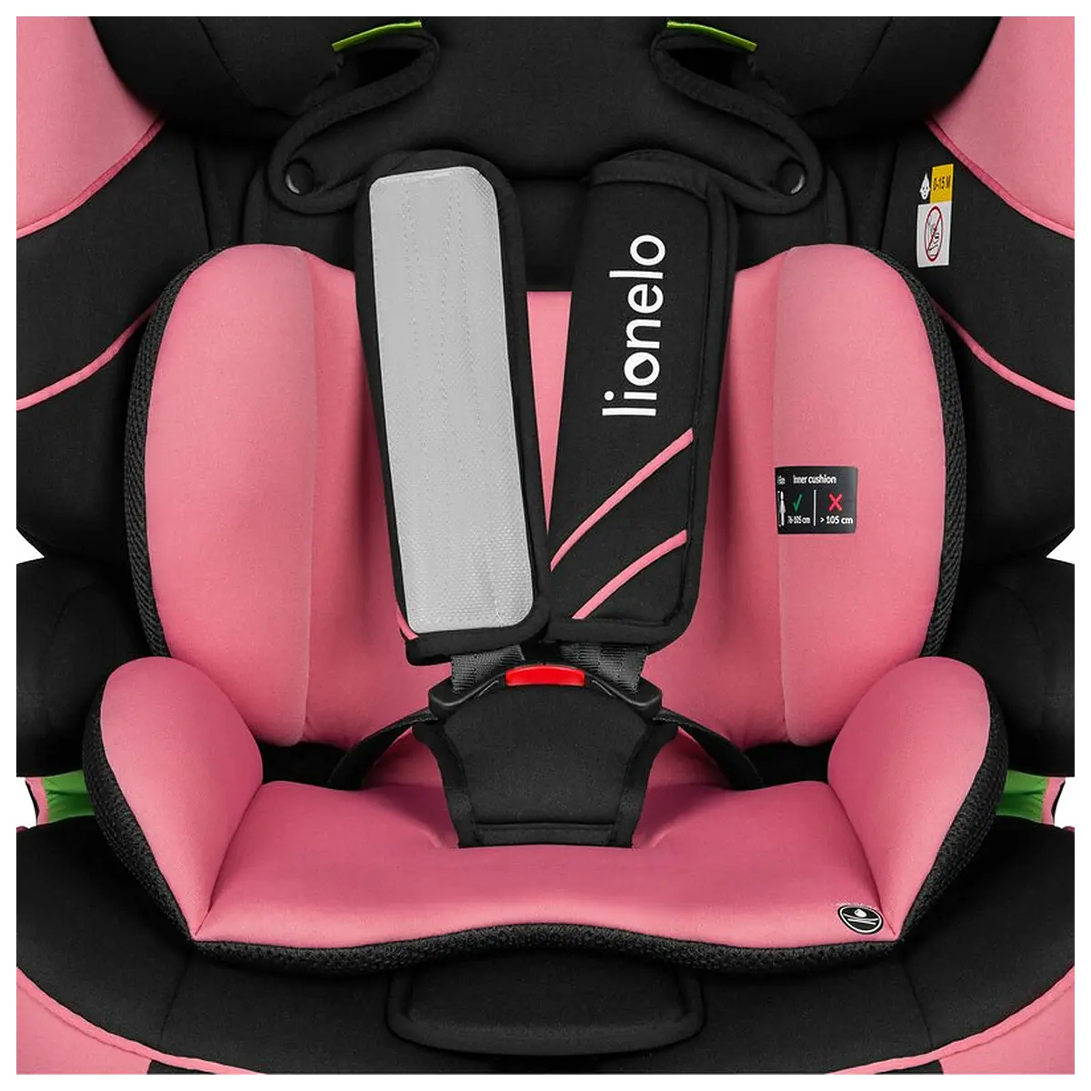 Scaun auto, Lionelo, Levi One i-Size, Universal, Instalare FWF, Cu tetiera reglabila in 10 pozitii, Cu spatar [11]