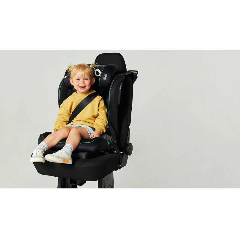 Lionelo - Scaun auto Neal Onix Spatar reglabil, Baza i-size, 15-36 Kg, cu Isofix, Conform cu standardul european de securitate ECE R129, Negru [11]