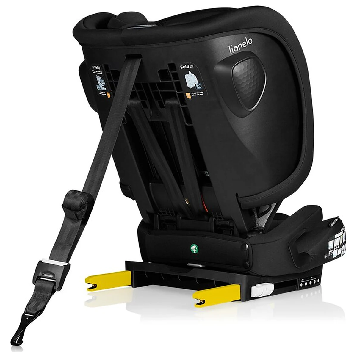 Scaun auto pliabil, Lionelo, Nelly, i-Size, 76- 150 cm, Tetiera reglabila in 15 pozitii, Spatar reglabil in 4 pozitii, [9]