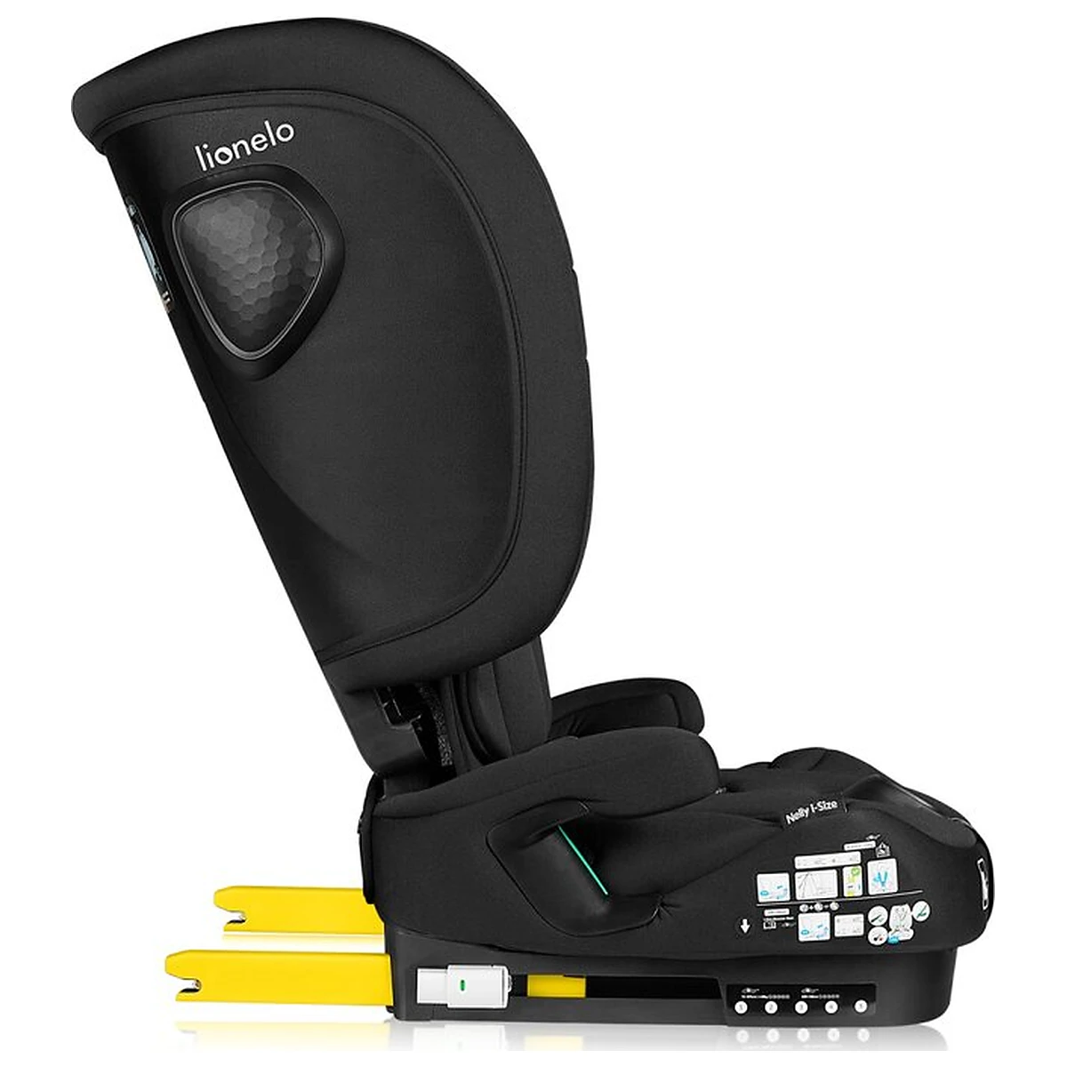Scaun auto pliabil, Lionelo, Nelly, i-Size, 76- 150 cm, Tetiera reglabila in 15 pozitii, Spatar reglabil in 4 pozitii, [16]