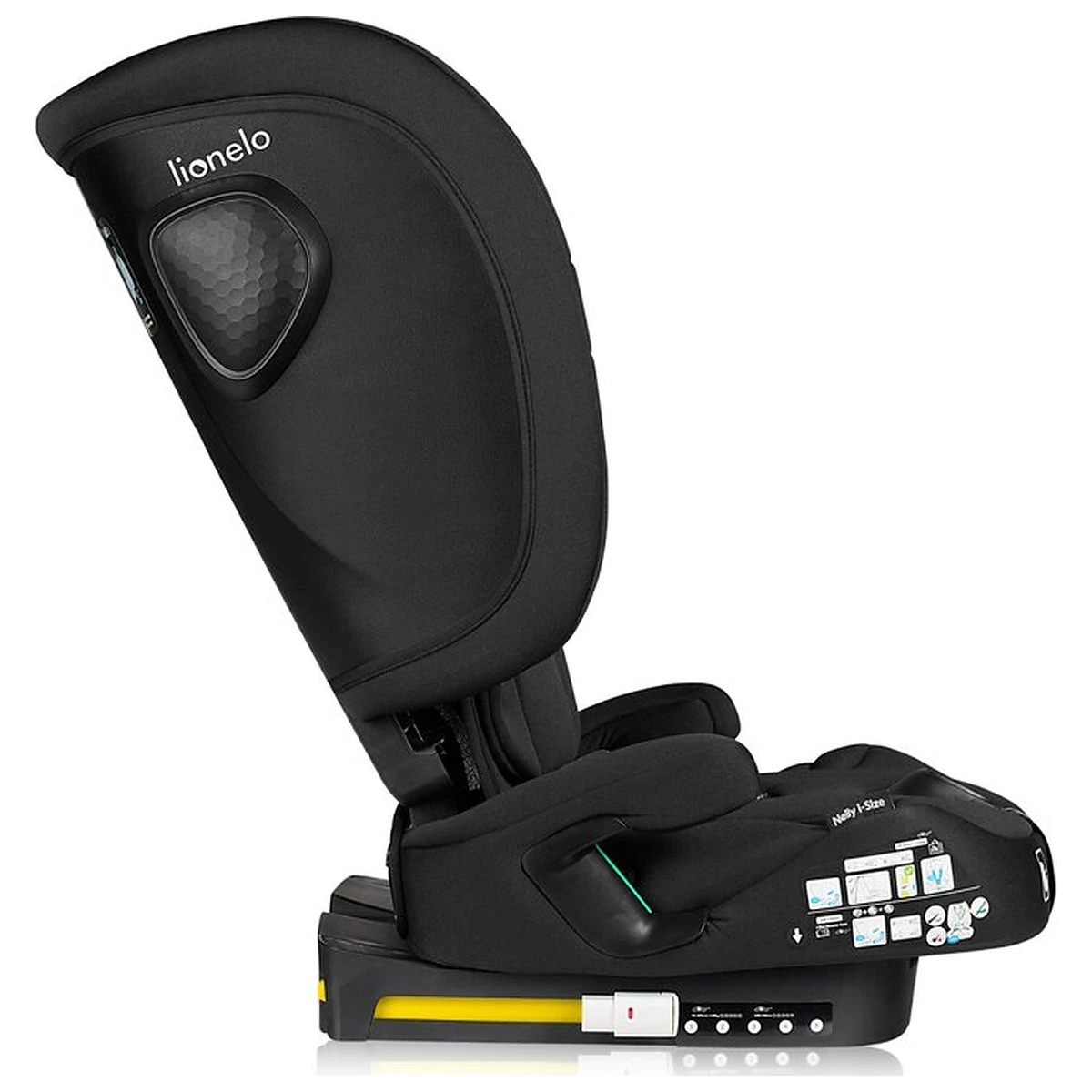 Scaun auto pliabil, Lionelo, Nelly, i-Size, 76- 150 cm, Tetiera reglabila in 15 pozitii, Spatar reglabil in 4 pozitii, [18]