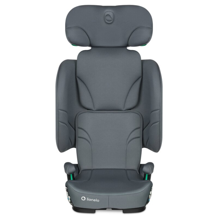 Scaun auto pliabil, Lionelo, Orin, i-Size, 100-150 cm, Isofix+Top Tether, Husa transport, Gri Grafit [10]