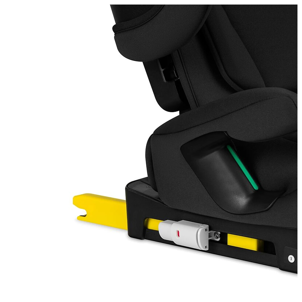 Scaun auto pliabil, Lionelo, Orin, i-Size, 100-150 cm, Isofix+Top Tether, Husa transport, Negru Carbon [9]