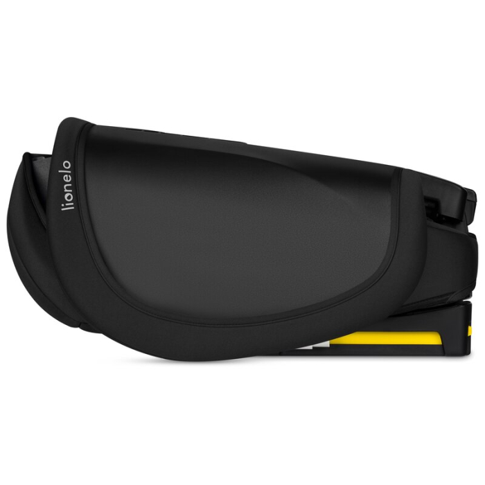 Scaun auto pliabil, Lionelo, Orin, i-Size, 100-150 cm, Isofix+Top Tether, Husa transport, Negru Carbon [20]