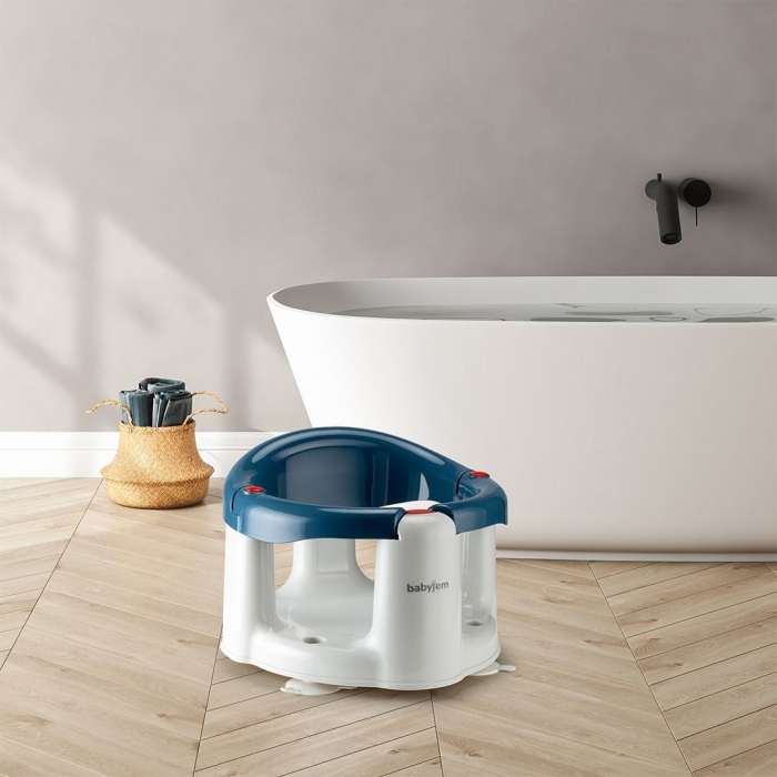 Scaun de baie bebelusi Bath and Feeding BabyJem, albastru [6]