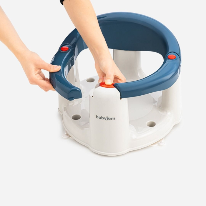 Scaun de baie bebelusi Bath and Feeding BabyJem, albastru [9]