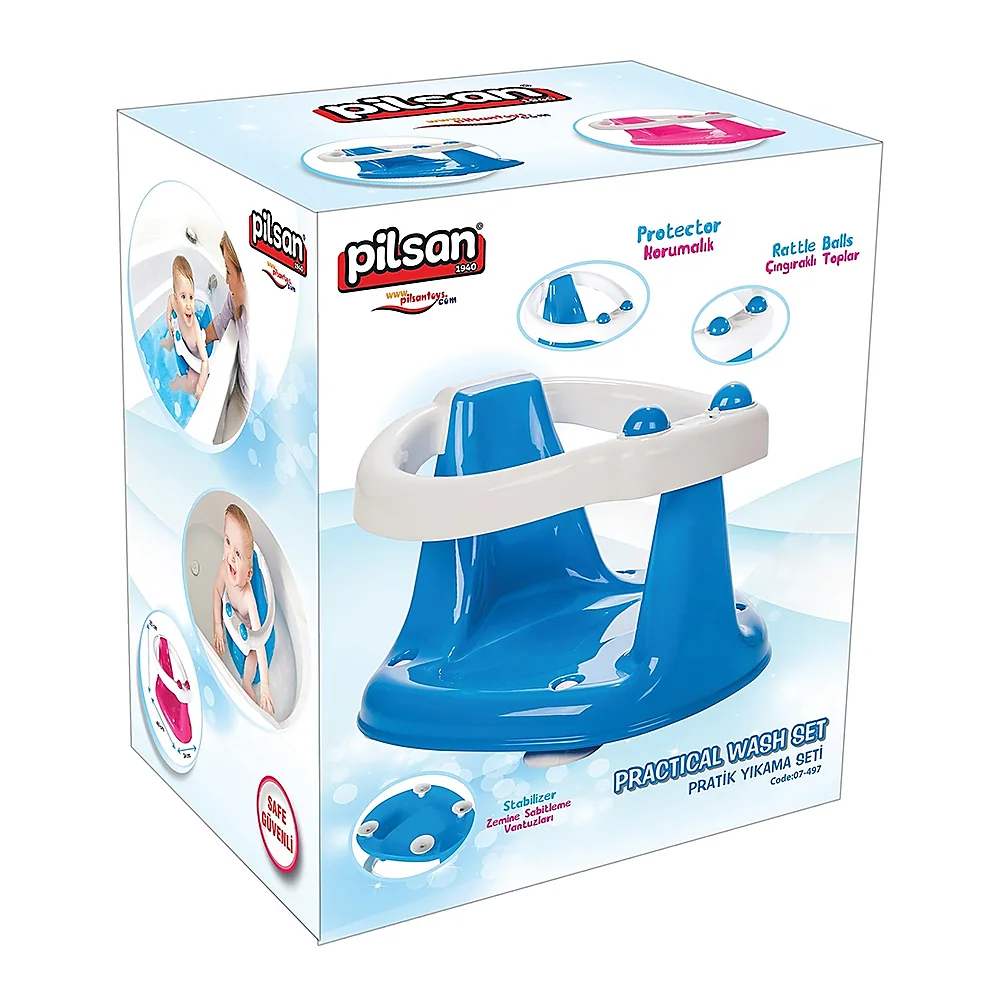 Scaun de baie Pilsan Practical Bath Set blue [2]