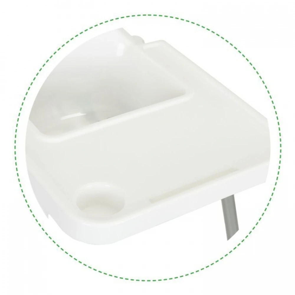 Scaun de masa 2 in 1 pentru copii Ecotoys - Alb [10]
