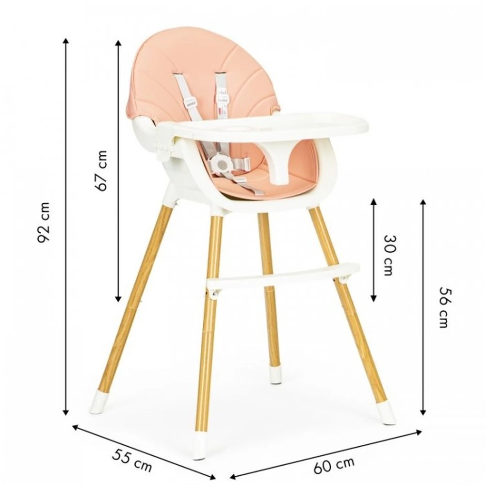 Scaun de masa 2 in 1 – Roz [7]