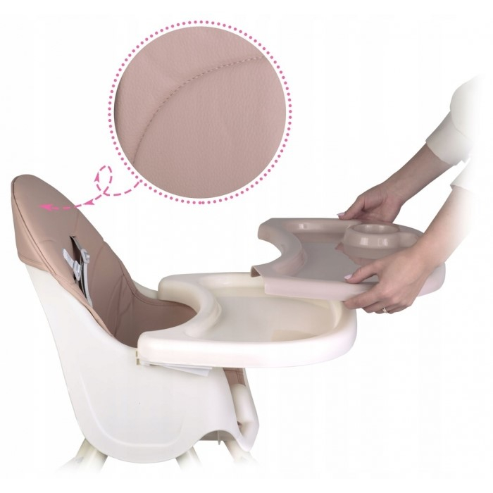 Scaun de masa 3 in 1 Ricokids Milo - Roz [4]