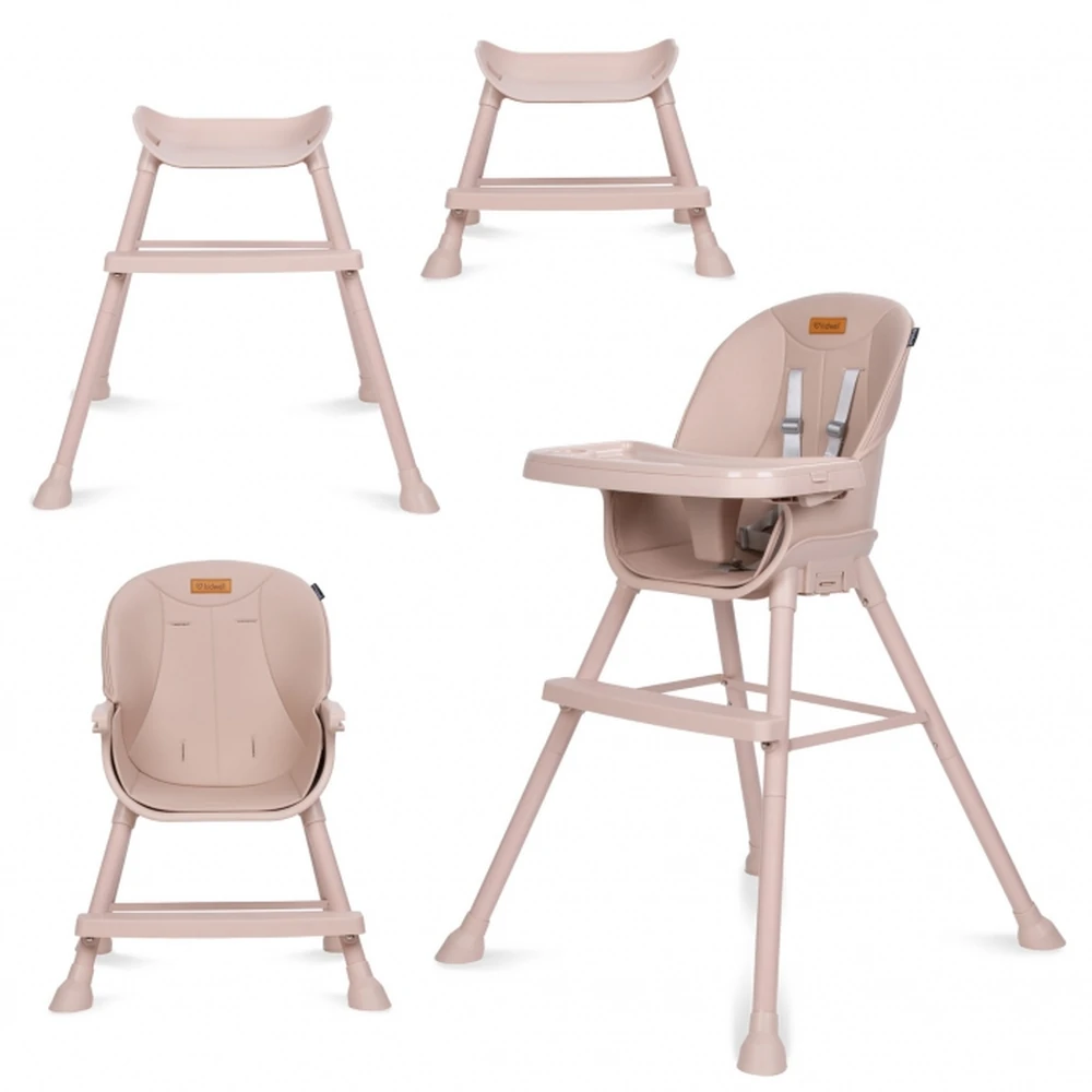 Scaun de masa 4 in 1 Kidwell EATAN Pink [4]