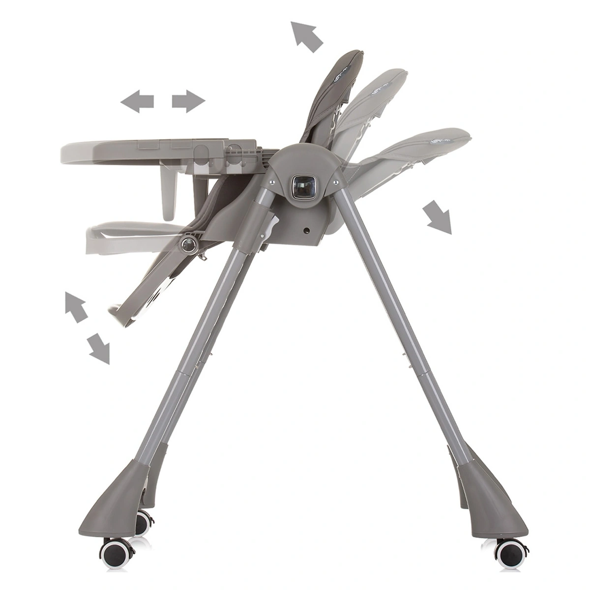 Scaun de masa Chipolino Candy Shop - Granite [5]