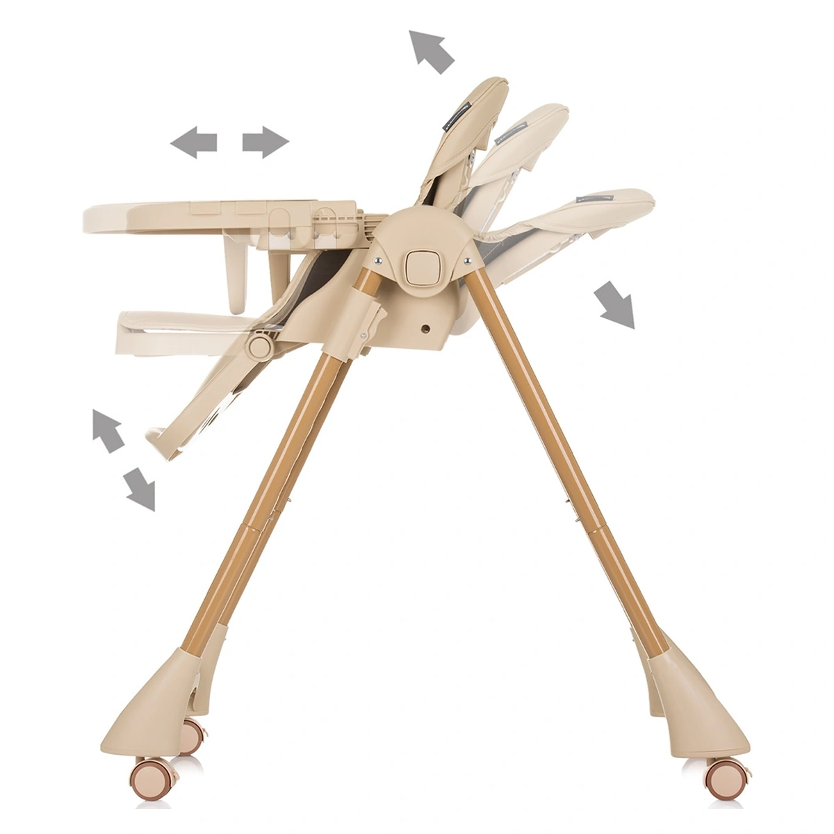 Scaun de masa Chipolino Candy Shop - Macadamia [5]