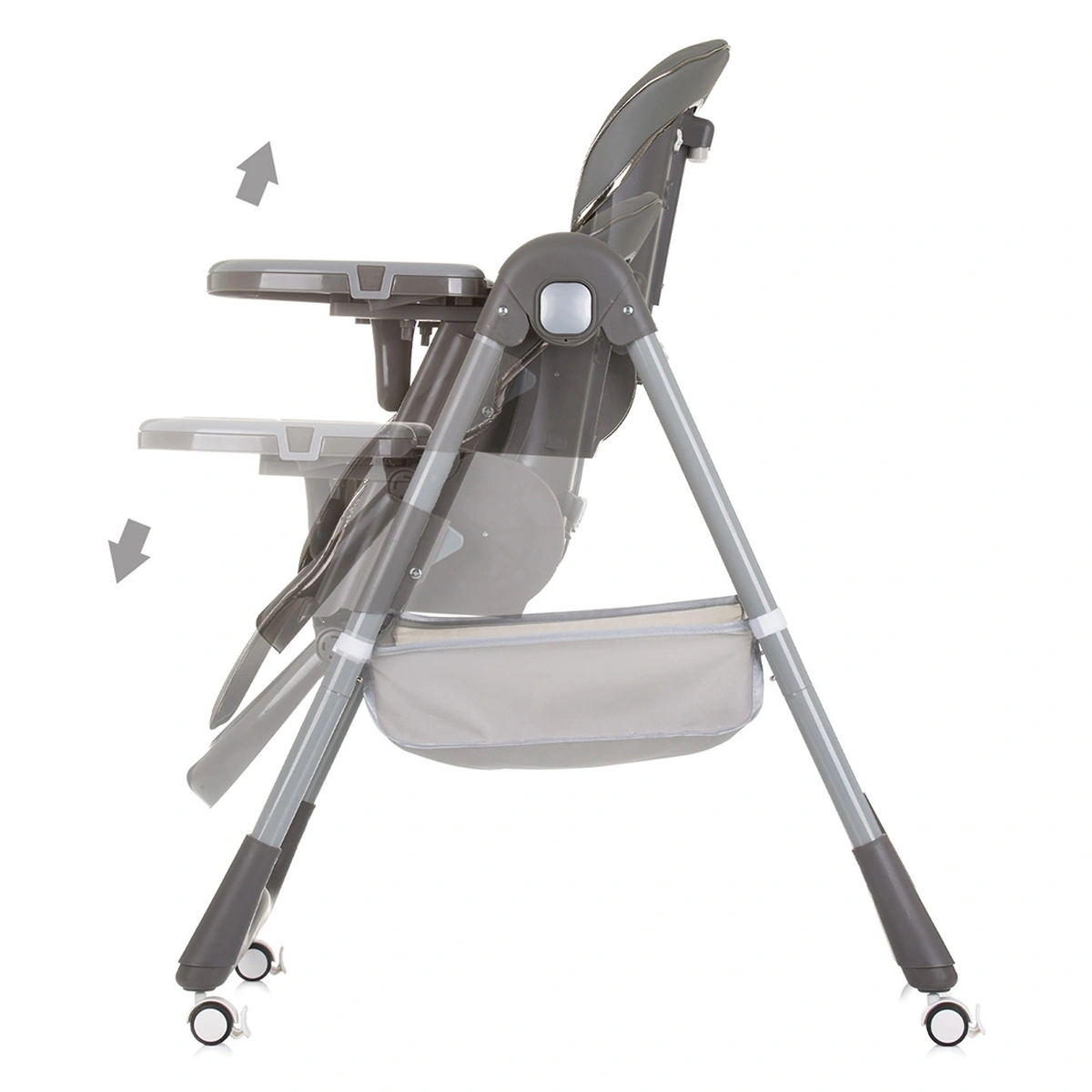 Scaun de masa Chipolino First Spoon ash grey [12]