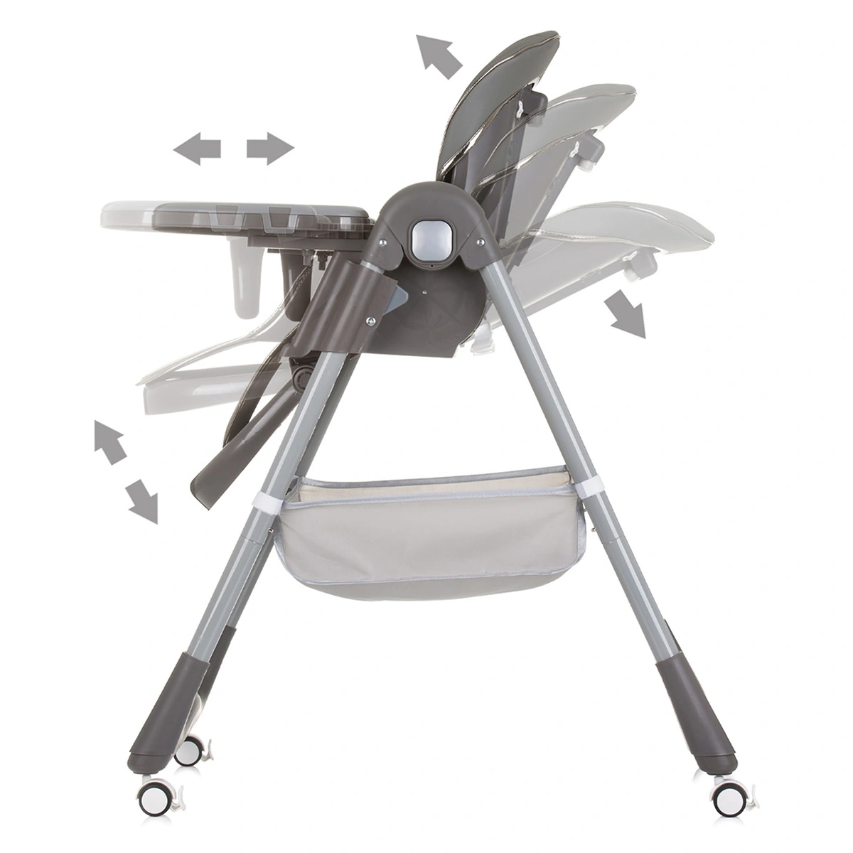 Scaun de masa Chipolino First Spoon ash grey [13]