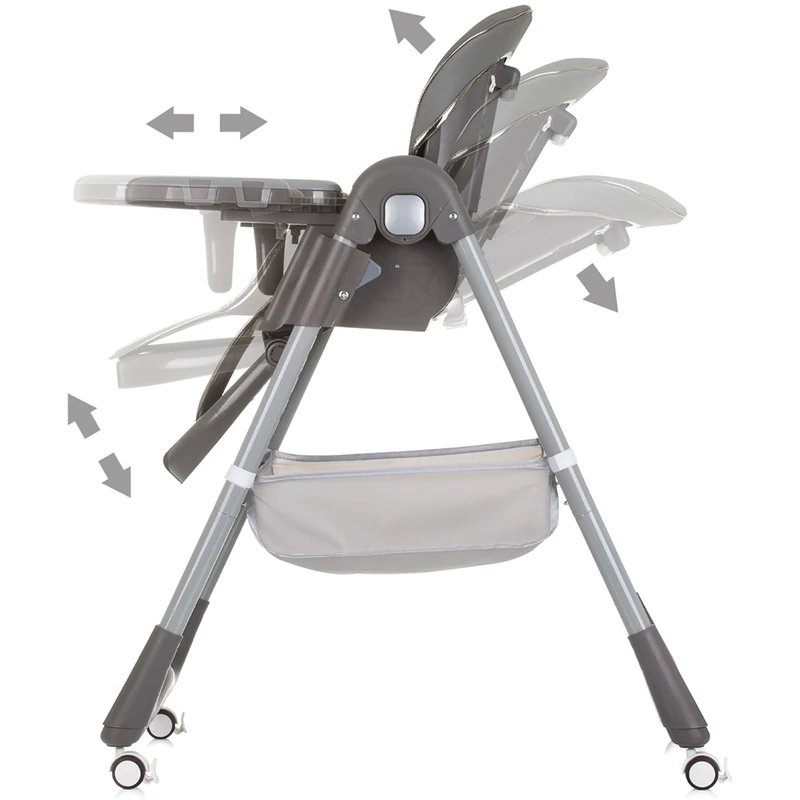 Scaun de masa Chipolino First Spoon ash grey [6]