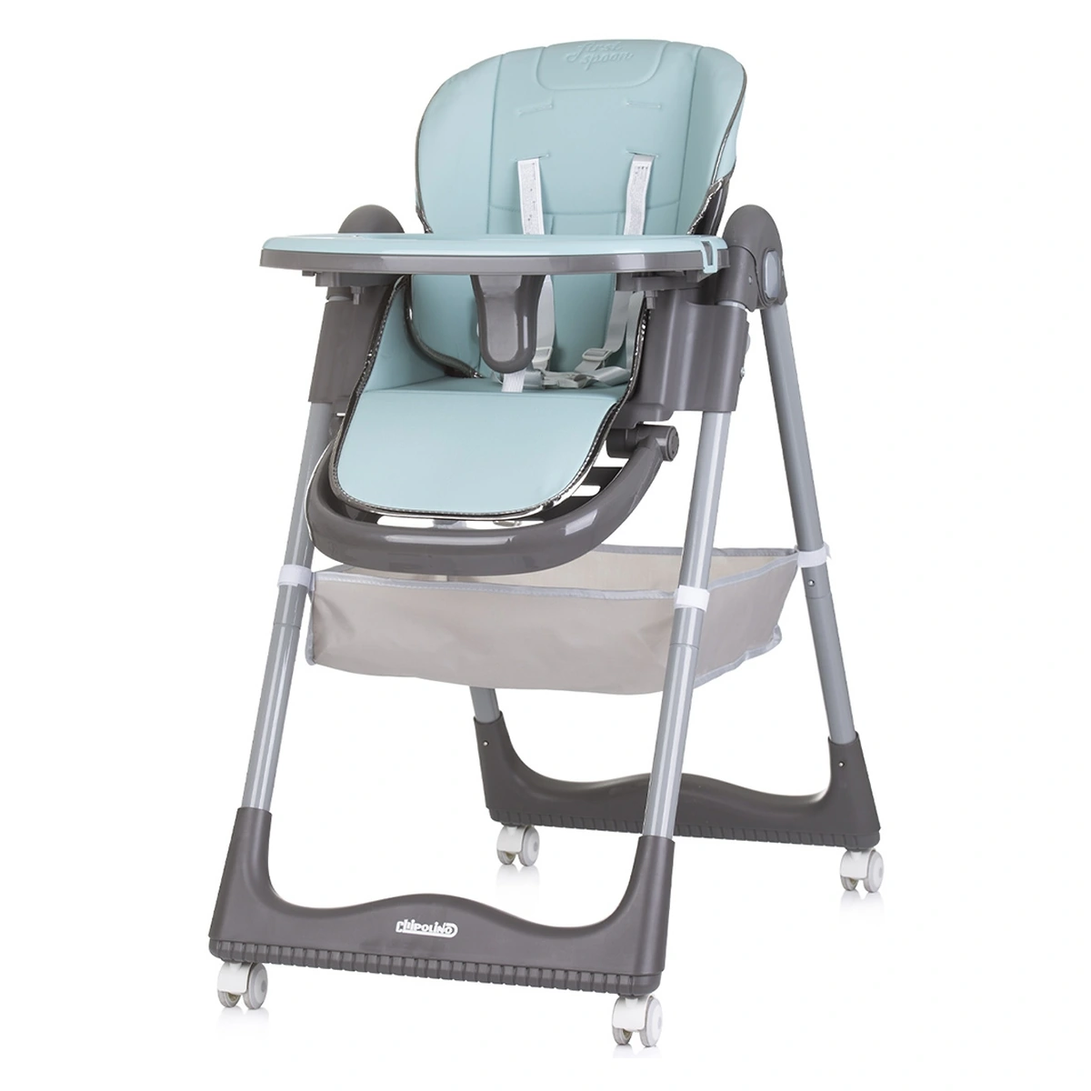 Scaun masa bebelusi Chipolino First Spoon teal 6-15 kg [2]
