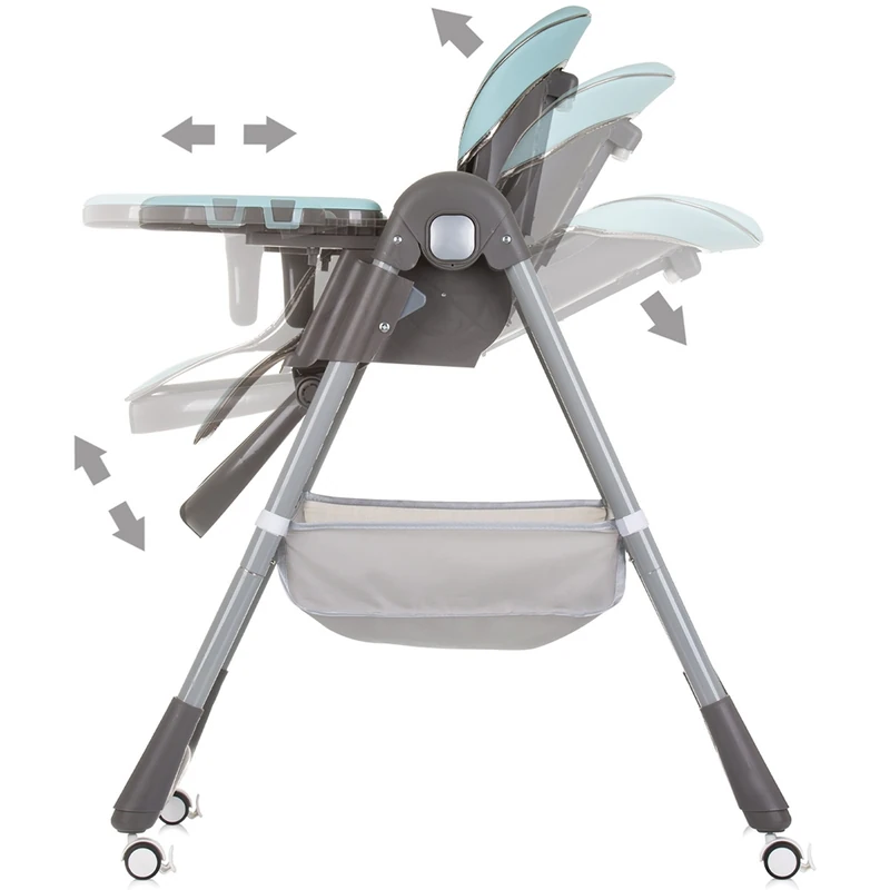 Scaun masa bebelusi Chipolino First Spoon teal 6-15 kg [6]