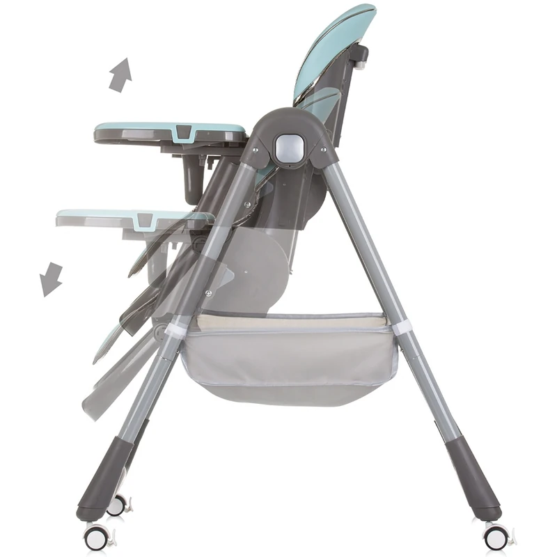 Scaun masa bebelusi Chipolino First Spoon teal 6-15 kg [5]
