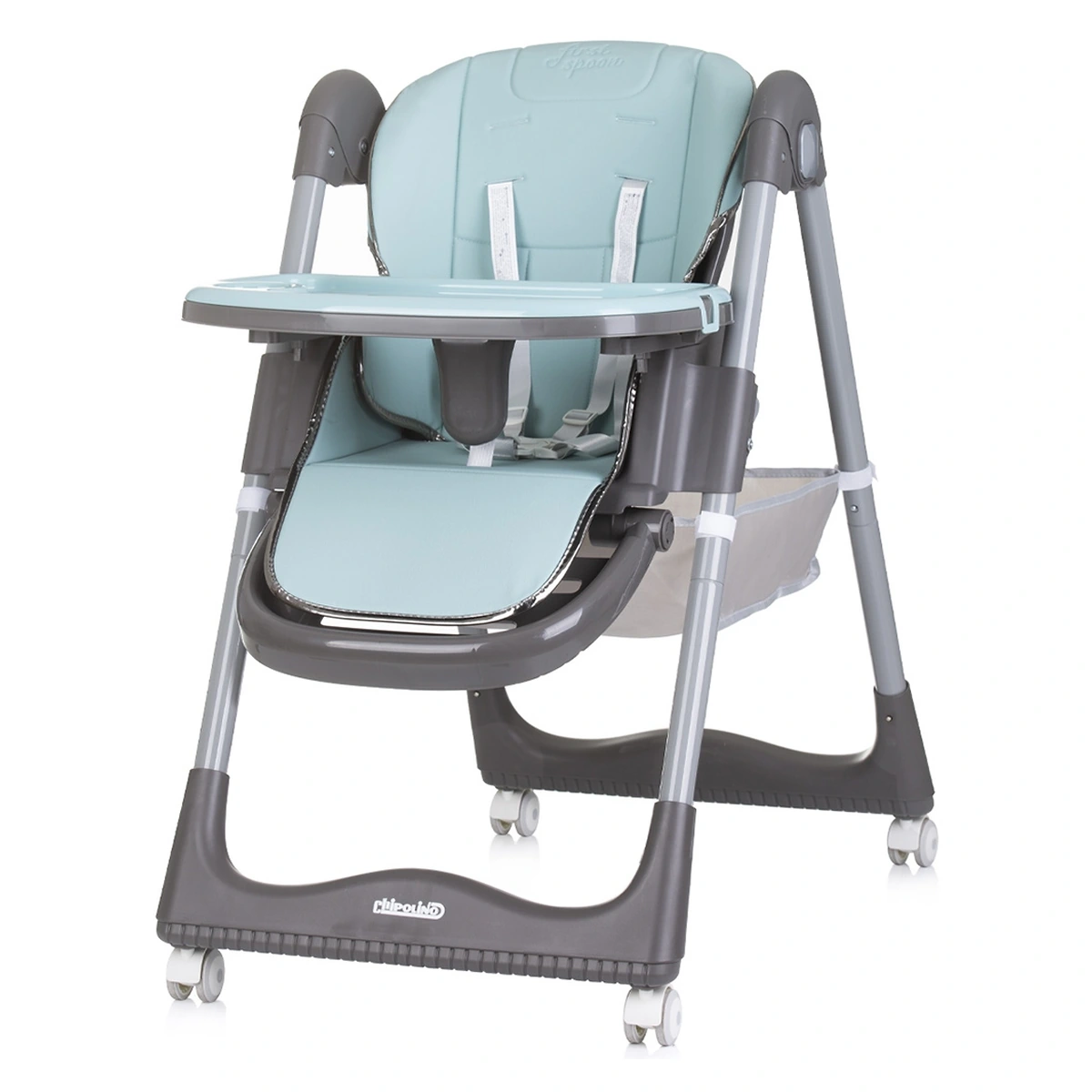 Scaun masa bebelusi Chipolino First Spoon teal 6-15 kg [3]