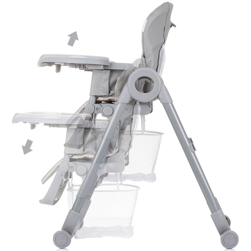 Scaun de masa Chipolino Master Chef pure grey [4]