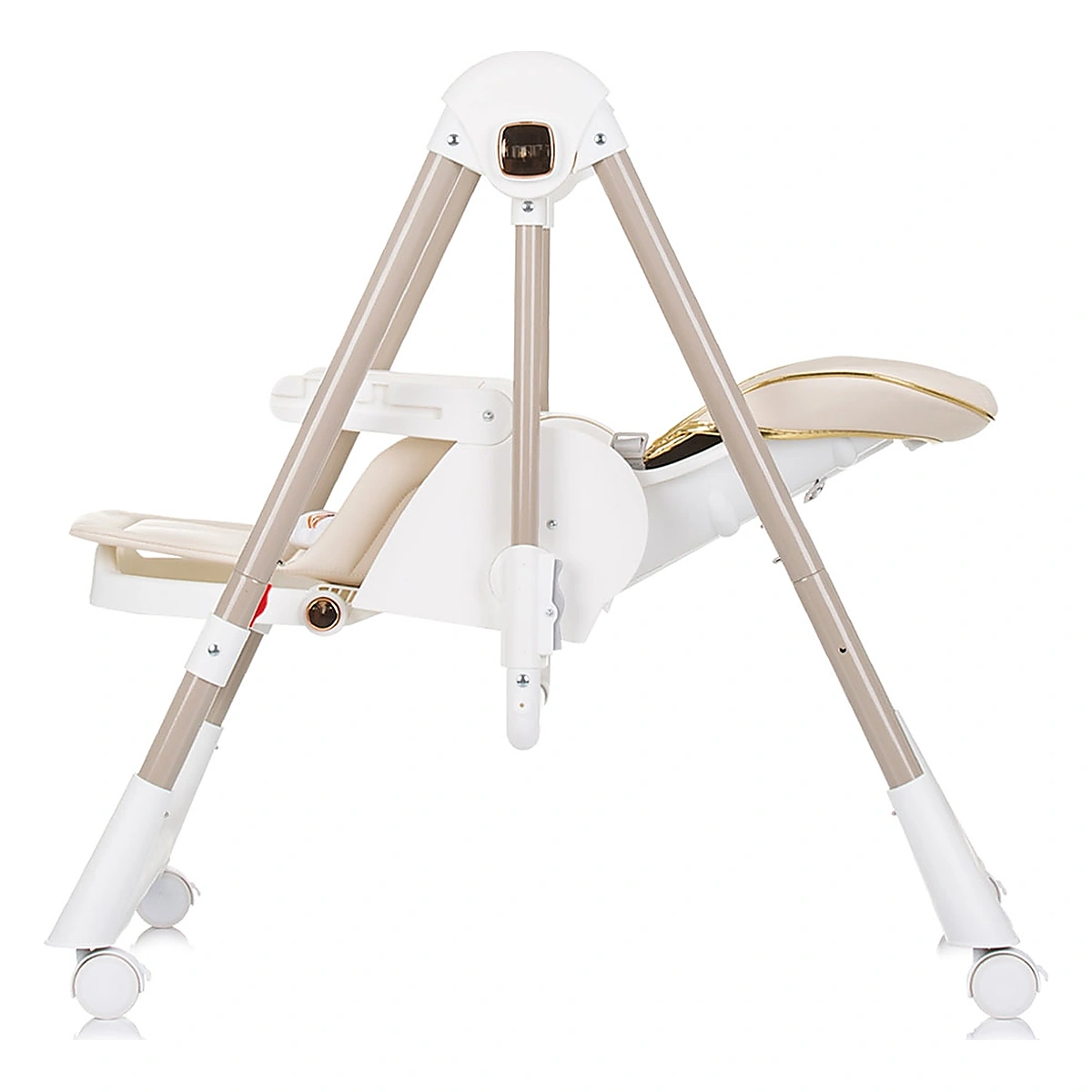 Scaun de masa Chipolino Milk Shake 2 in 1, Macadamia 6 luni [7]