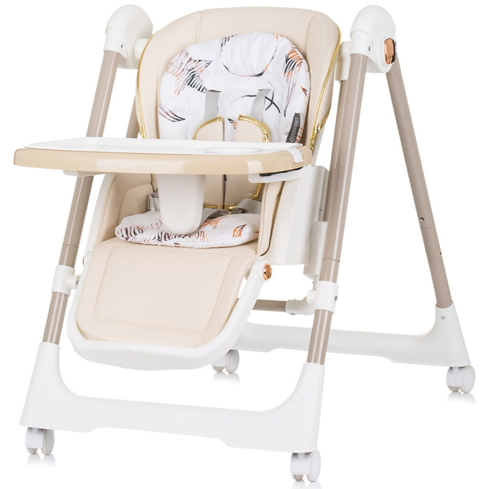 Scaun de masa Chipolino Milk Shake 2 in 1, Macadamia [2]