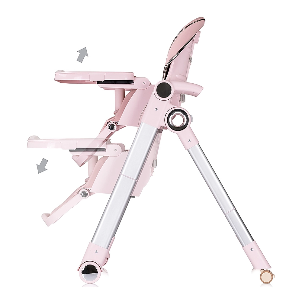 Scaun de masa Chipolino Super Chef 2 in 1, Pink marshmallow [5]