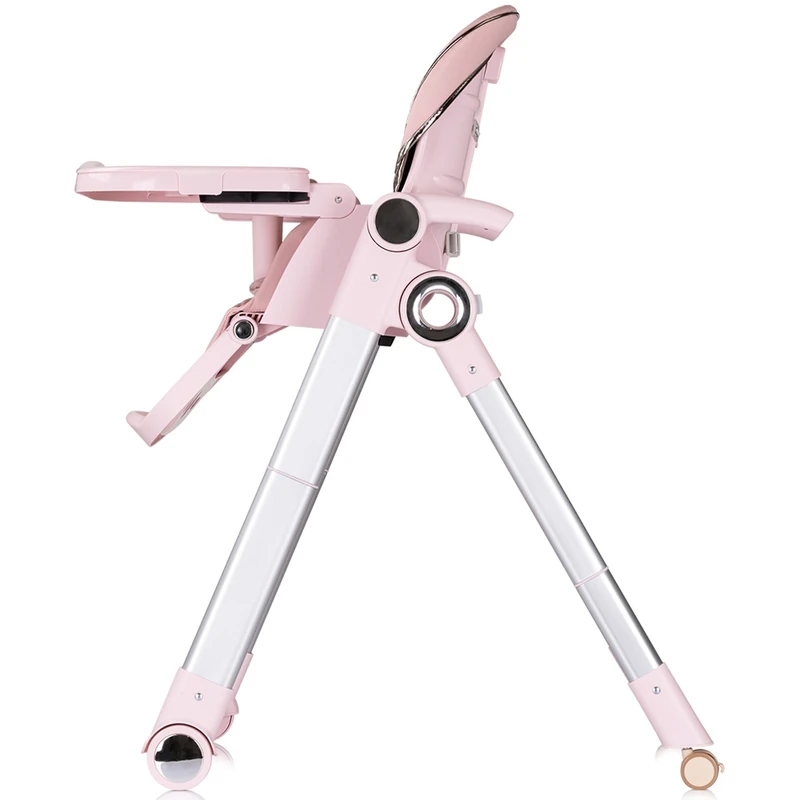 Scaun de masa Chipolino Super Chef 2 in 1, Pink marshmallow [4]