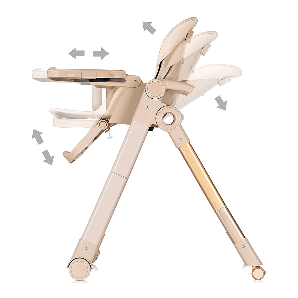 Scaun de masa Chipolino Super Chef 2 in 1, Tiramisu [6]