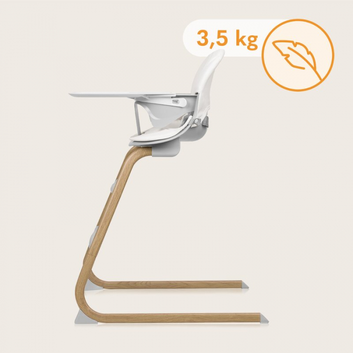 Scaun de masa, Lionelo, Dalia, 2 in 1, Transformabil, Gri [26]