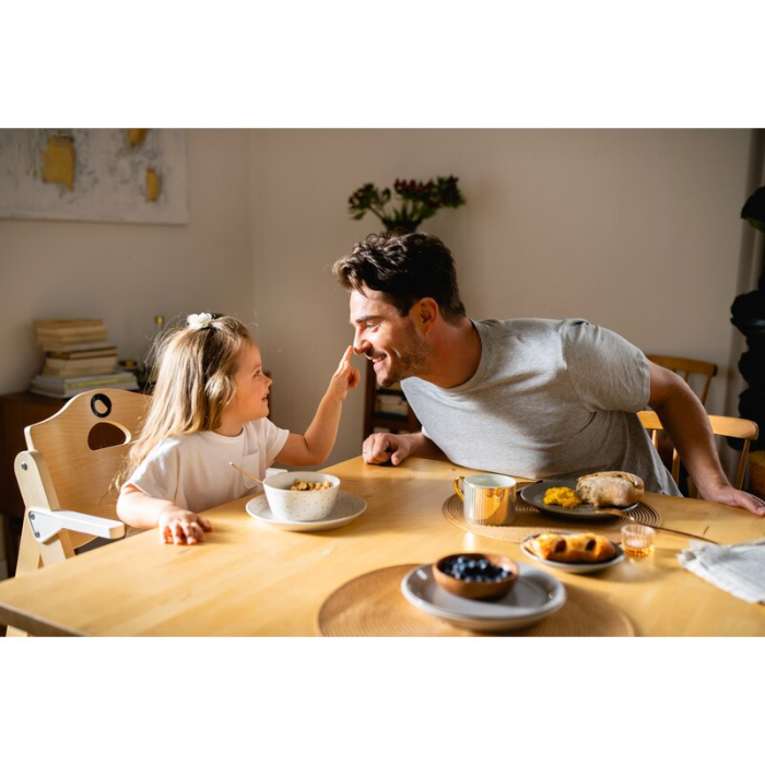 Scaun de masa, Lionelo, Floris, 3 in 1, Din Lemn, Transformabil, Reglabil pe inaltime in 4 pozitii, Suport picioare- 4 [54]