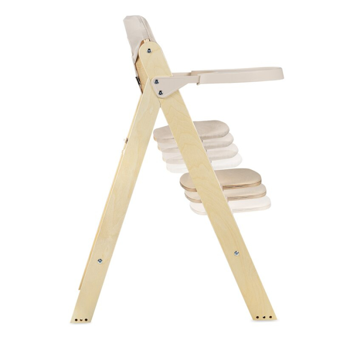 Scaun de masa, Lionelo, Floris, 3 in 1, Din Lemn, Transformabil, Reglabil pe inaltime in 4 pozitii, Suport picioare- 4 [13]