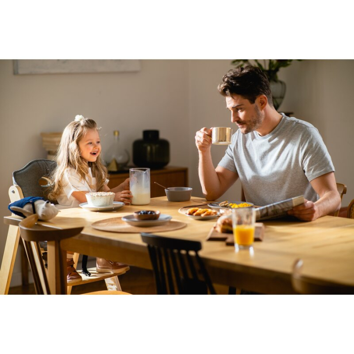 Scaun de masa, Lionelo, Floris, 3 in 1, Din Lemn, Transformabil, Reglabil pe inaltime in 4 pozitii, Suport picioare- 4 [44]