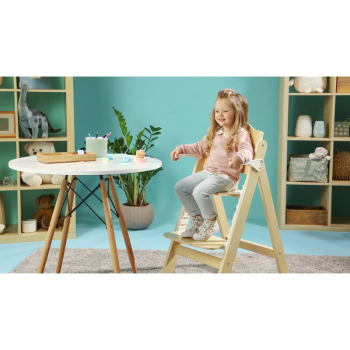 Scaun de masa, Lionelo, Floris, 3 in 1, Din Lemn, Transformabil, Reglabil pe inaltime in 4 pozitii, Suport picioare- 4 [32]