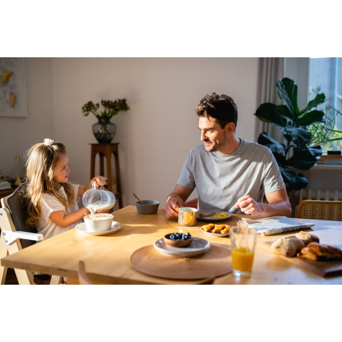 Scaun de masa, Lionelo, Floris, 3 in 1, Din Lemn, Transformabil, Reglabil pe inaltime in 4 pozitii, Suport picioare- 4 [42]