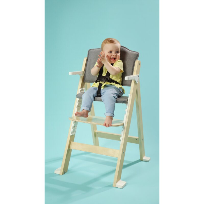 Scaun de masa, Lionelo, Floris, 3 in 1, Din Lemn, Transformabil, Reglabil pe inaltime in 4 pozitii, Suport picioare- 4 [27]