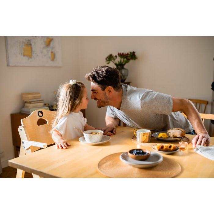 Scaun de masa, Lionelo, Floris, 3 in 1, Din Lemn, Transformabil, Reglabil pe inaltime in 4 pozitii, Suport picioare- 4 [54]