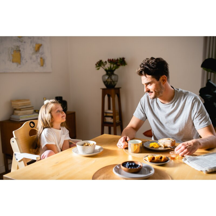 Scaun de masa, Lionelo, Floris, 3 in 1, Din Lemn, Transformabil, Reglabil pe inaltime in 4 pozitii, Suport picioare- 4 [50]