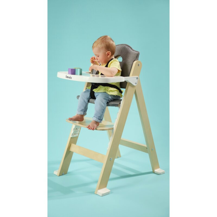 Scaun de masa, Lionelo, Floris, 3 in 1, Din Lemn, Transformabil, Reglabil pe inaltime in 4 pozitii, Suport picioare- 4 [24]