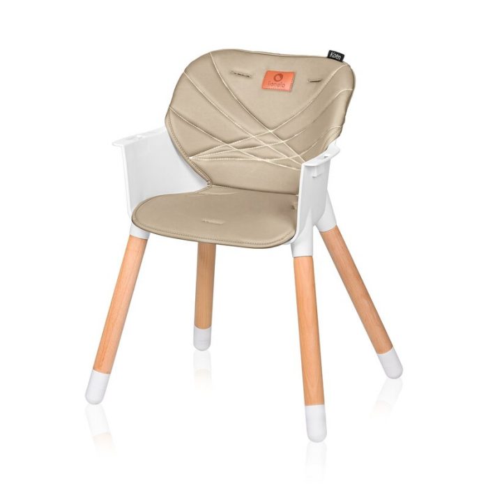 Scaun de masa, Lionelo, Koen, 2 in 1, Transformabil, Sustine 30 kg, 6 luni+, Bej [8]